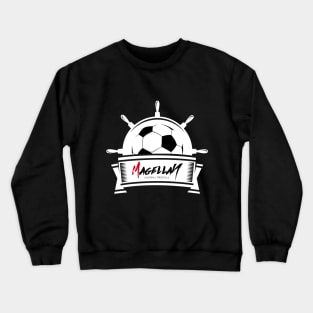 Wheel Black Crewneck Sweatshirt